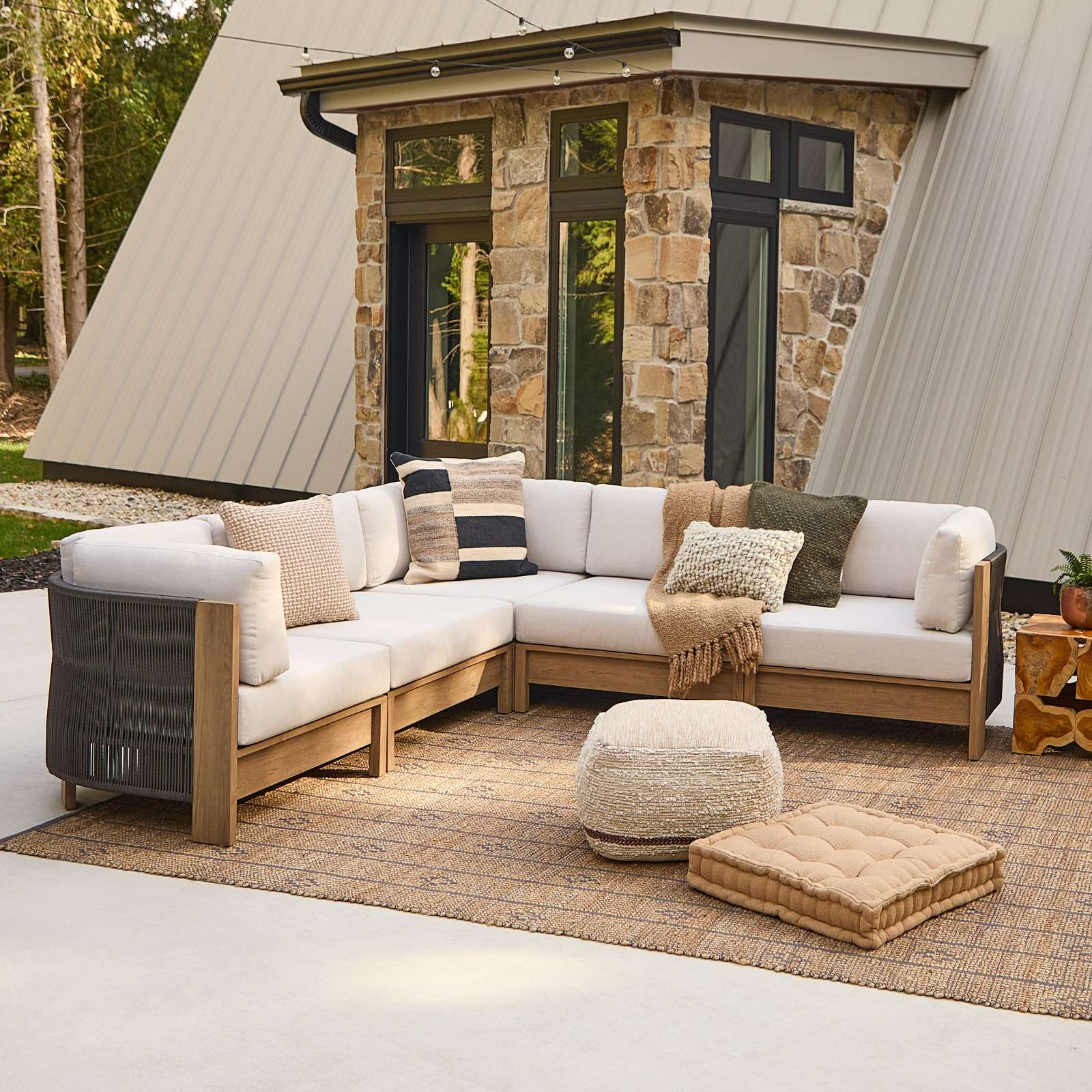 The Stratton Outdoor Sectional Couch 